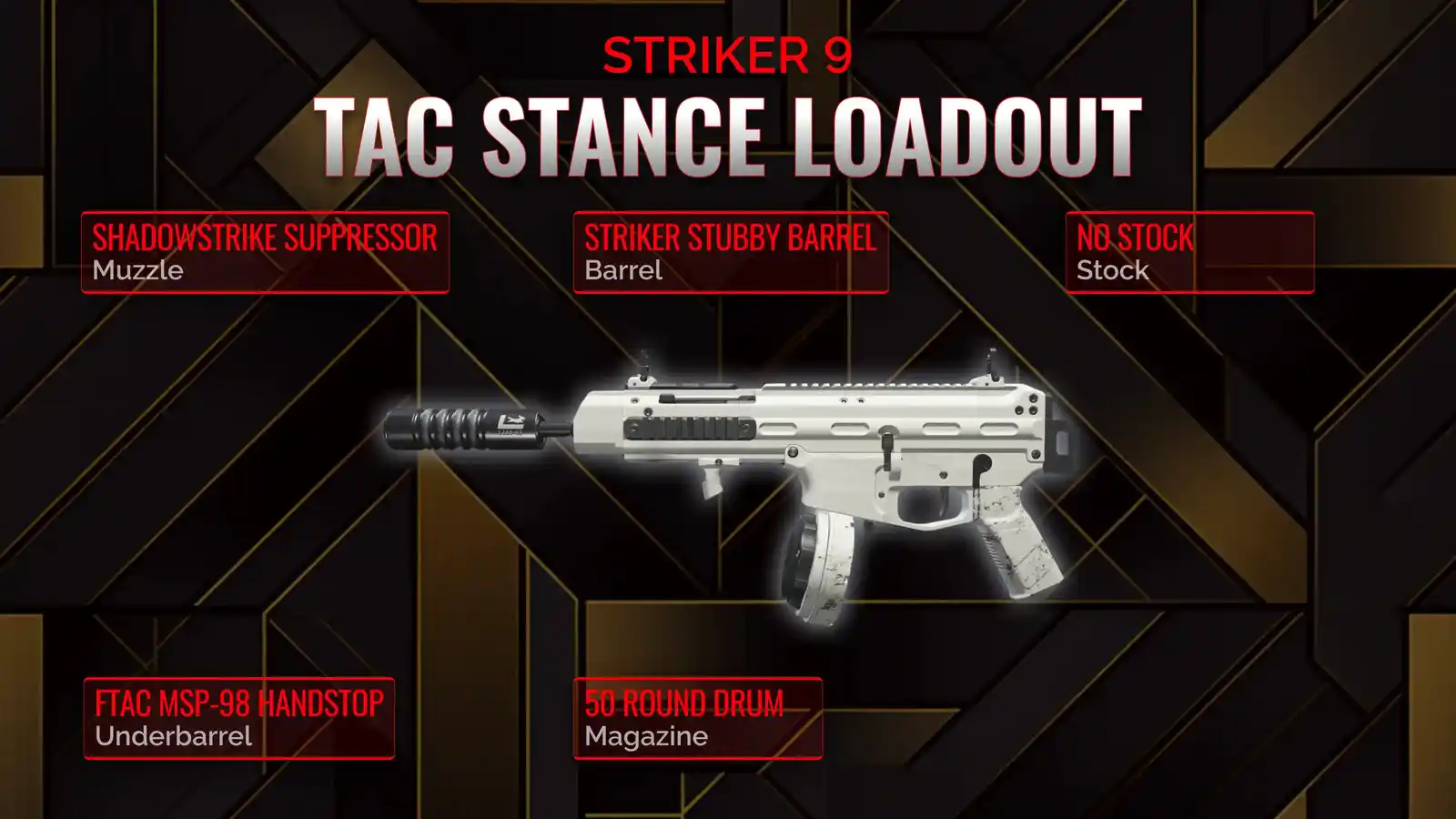 Tac Stance Dominance The Ultimate Guide To Striker Loadout In Warzone