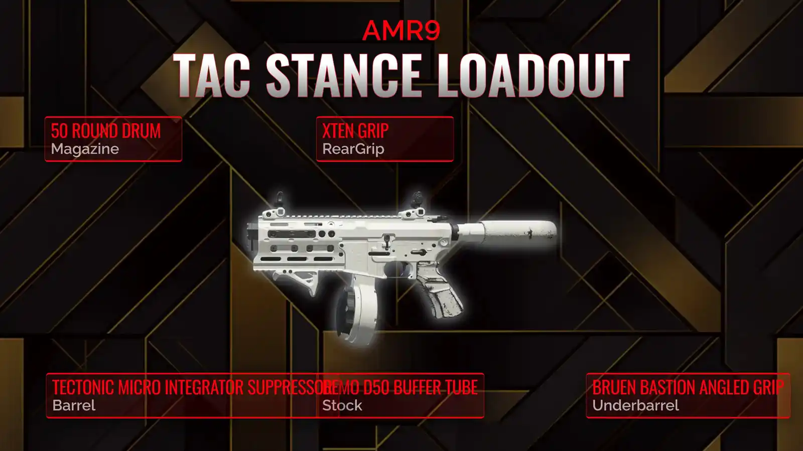 The AMR9 Dominator: An In-Depth tac stance Loadout Guide