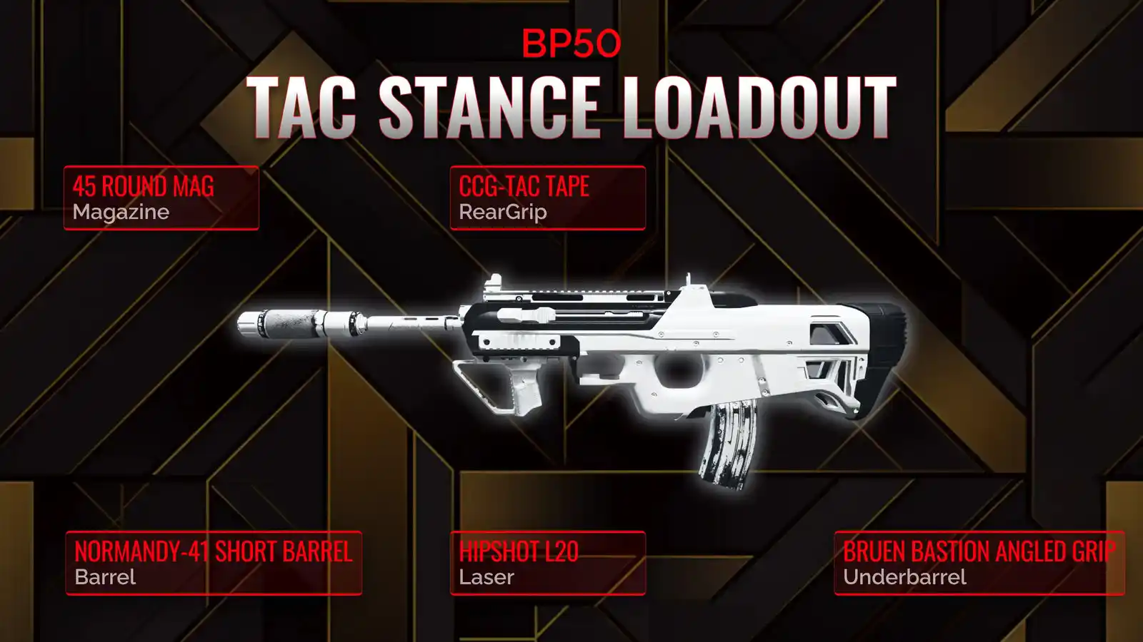 BP50 Dominance: Your Comprehensive Tac Stance Loadout Guide