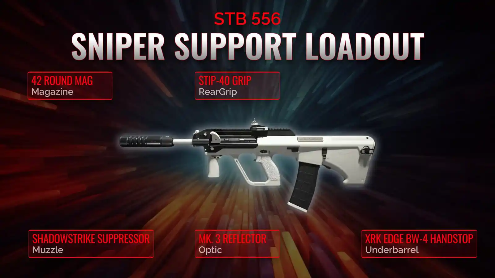 Conquering the Battlefield: An In-Depth Guide to Sniper Support STB 556 ...