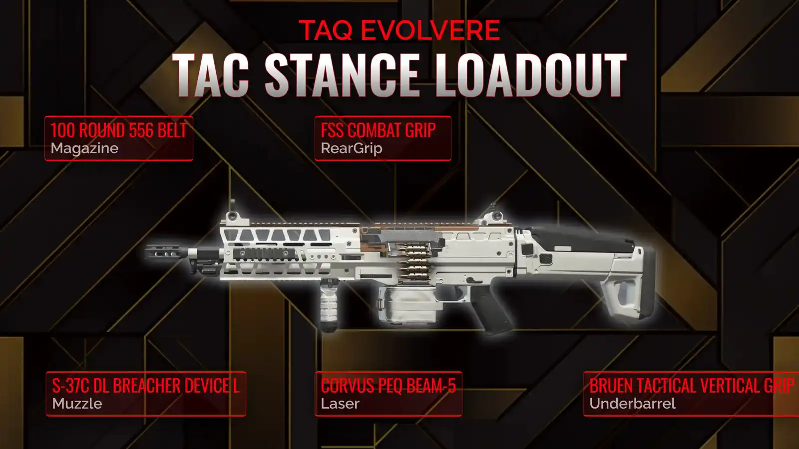 TAQ Evolvere: Unlocking Superiority With The Ultimate Tac Stance Loadout